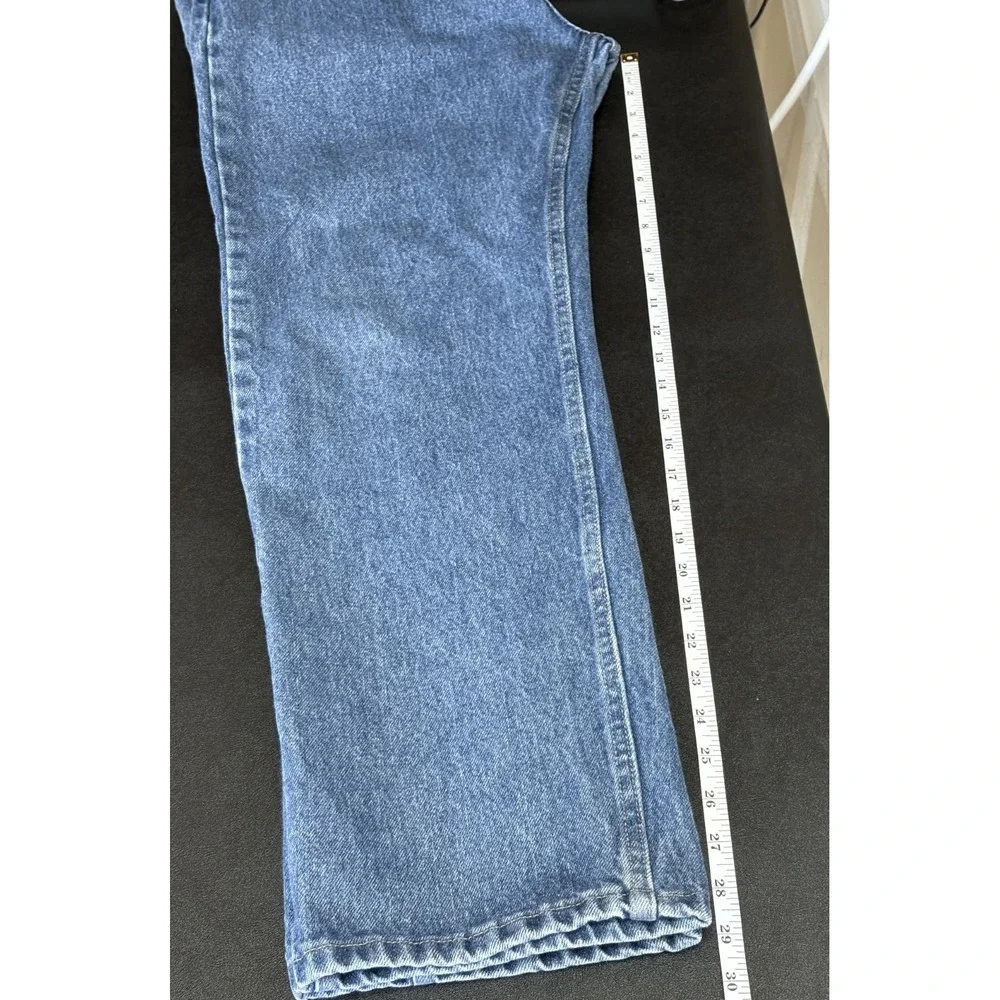 Wrangler Men's Jeans 36x29 Regular Fit Tapered Leg Y2K Dad Jeans 100% Cotton
